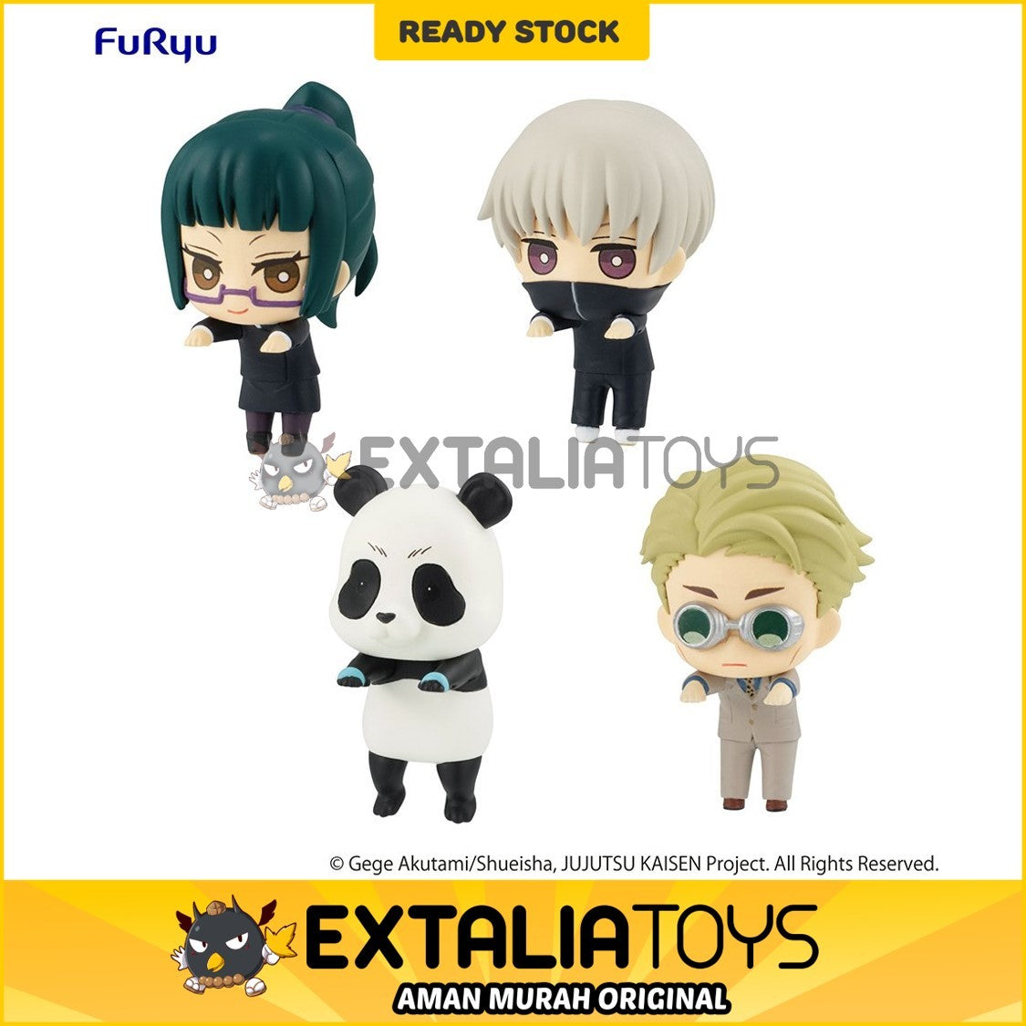 Hikkake Figure Petit set panda, kento, toge, maki (set 4) Hikkake Figure Petit set panda, kento, toge, maki (set 4)